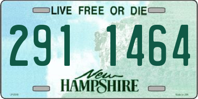 NH license plate 2911464
