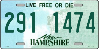 NH license plate 2911474