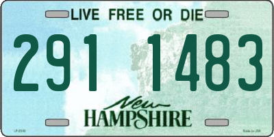 NH license plate 2911483