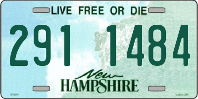 NH license plate 2911484