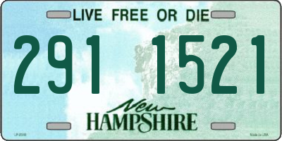 NH license plate 2911521