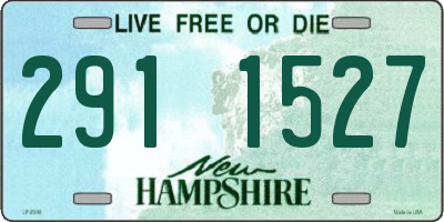 NH license plate 2911527