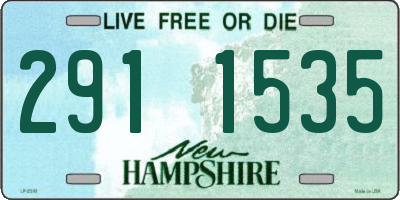 NH license plate 2911535
