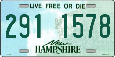 NH license plate 2911578