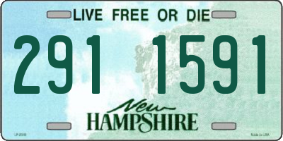 NH license plate 2911591
