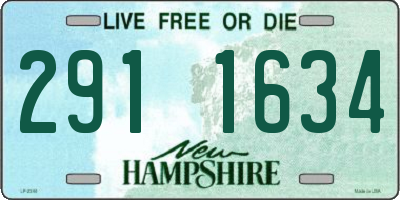 NH license plate 2911634