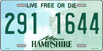 NH license plate 2911644