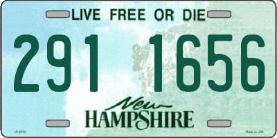 NH license plate 2911656