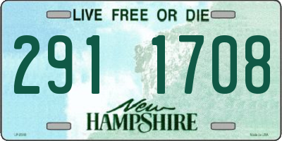 NH license plate 2911708