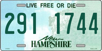 NH license plate 2911744