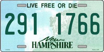 NH license plate 2911766