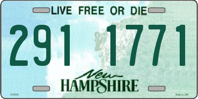 NH license plate 2911771