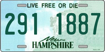 NH license plate 2911887