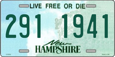 NH license plate 2911941