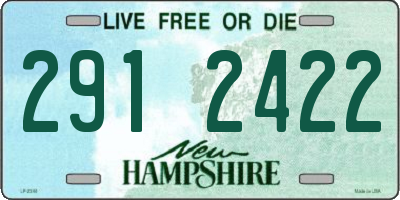 NH license plate 2912422