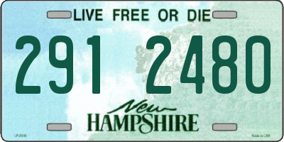 NH license plate 2912480