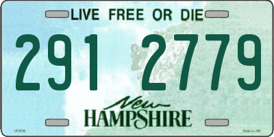 NH license plate 2912779