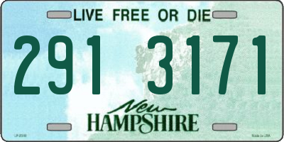 NH license plate 2913171