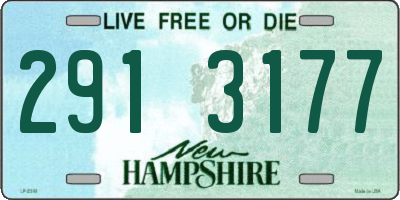 NH license plate 2913177