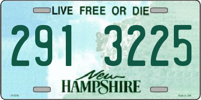 NH license plate 2913225