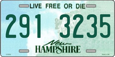 NH license plate 2913235