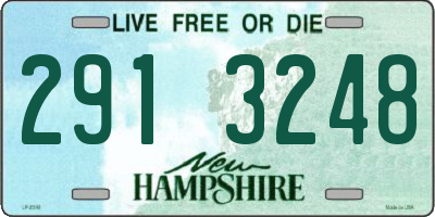 NH license plate 2913248
