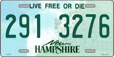NH license plate 2913276