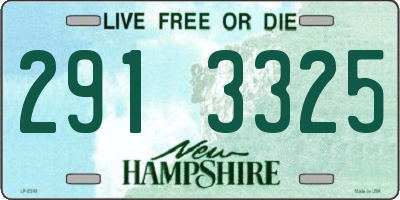 NH license plate 2913325