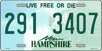 NH license plate 2913407