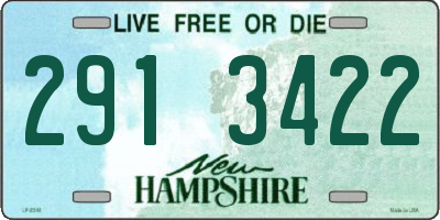 NH license plate 2913422