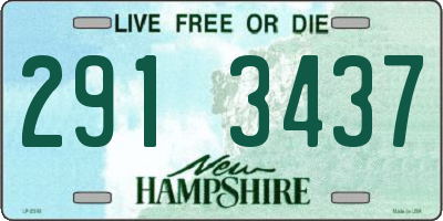 NH license plate 2913437