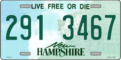 NH license plate 2913467