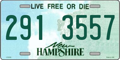 NH license plate 2913557
