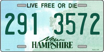 NH license plate 2913572