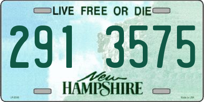 NH license plate 2913575