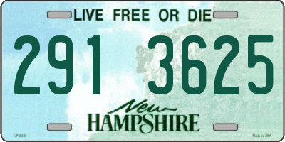 NH license plate 2913625