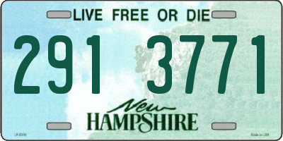 NH license plate 2913771