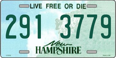 NH license plate 2913779