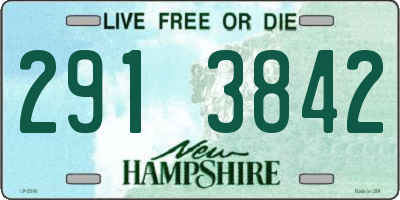 NH license plate 2913842
