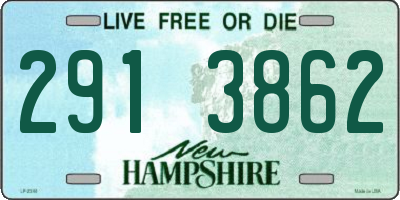 NH license plate 2913862