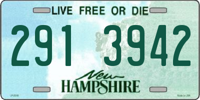 NH license plate 2913942