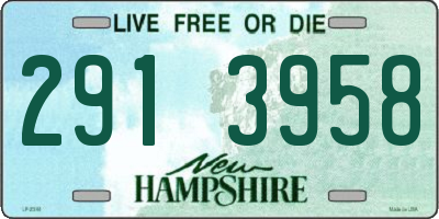 NH license plate 2913958