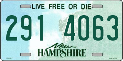 NH license plate 2914063