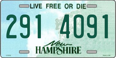 NH license plate 2914091