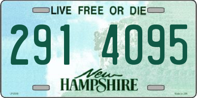 NH license plate 2914095