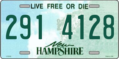 NH license plate 2914128