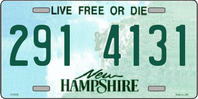 NH license plate 2914131