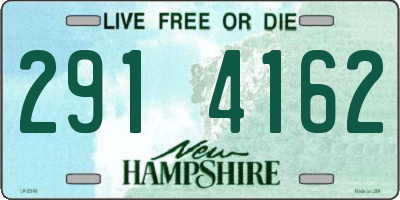 NH license plate 2914162