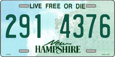 NH license plate 2914376