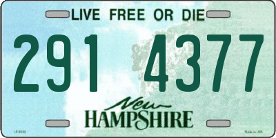 NH license plate 2914377
